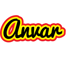 Anvar flaming logo