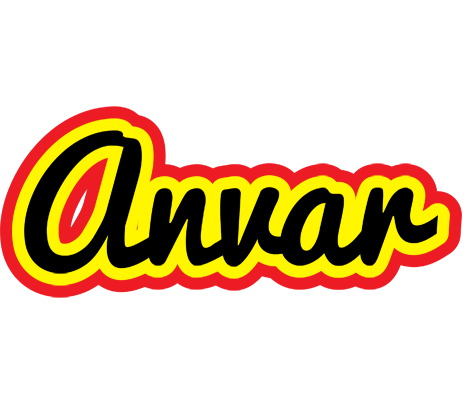 Anvar flaming logo
