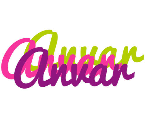 Anvar flowers logo
