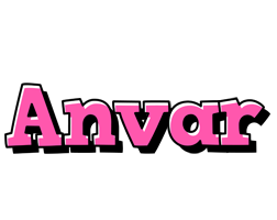 Anvar girlish logo