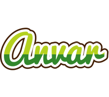 Anvar golfing logo