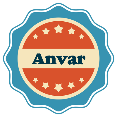 Anvar labels logo