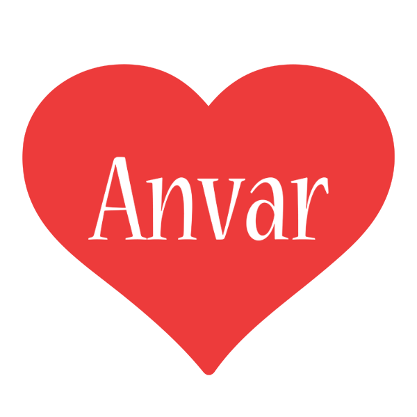 Anvar love logo