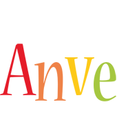 Anve birthday logo