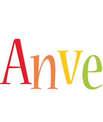 Anve birthday logo