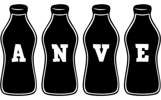 Anve bottle logo