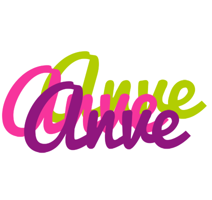 Anve flowers logo