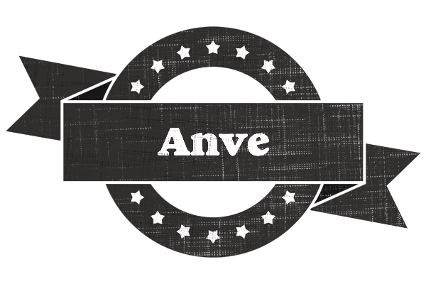 Anve grunge logo