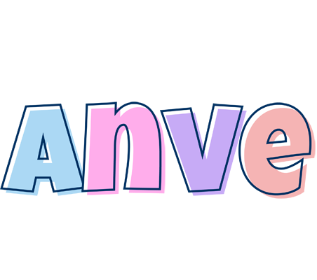 Anve pastel logo