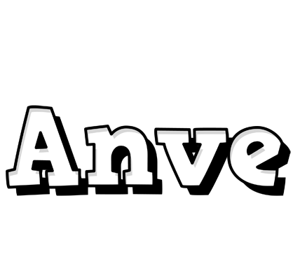 Anve snowing logo