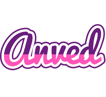 Anved cheerful logo