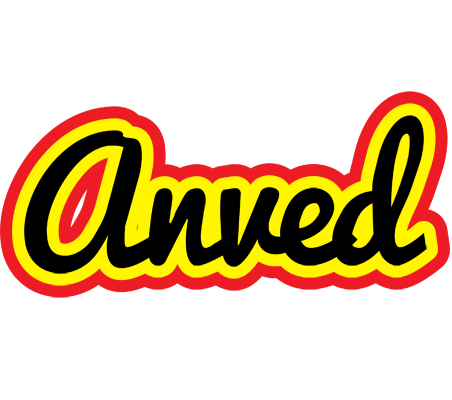Anved flaming logo