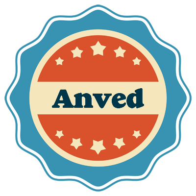 Anved labels logo