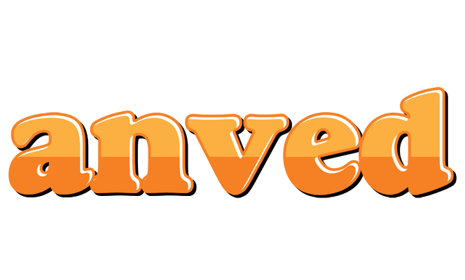 Anved orange logo