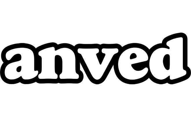 Anved panda logo