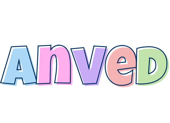 Anved pastel logo