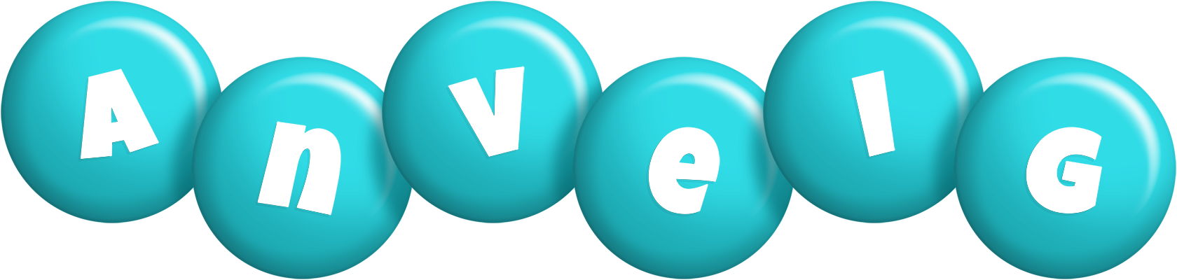 Anveig candy-azur logo