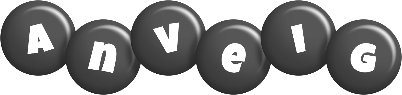Anveig candy-black logo