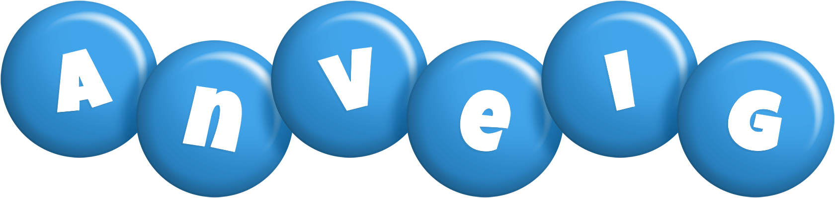 Anveig candy-blue logo
