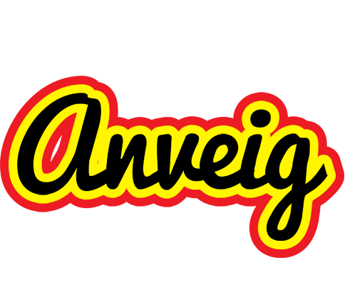 Anveig flaming logo