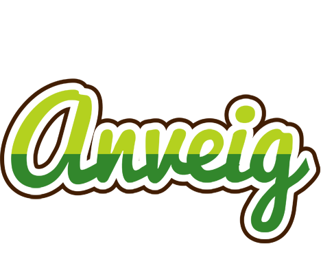 Anveig golfing logo
