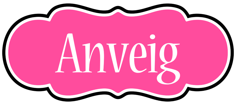 Anveig invitation logo