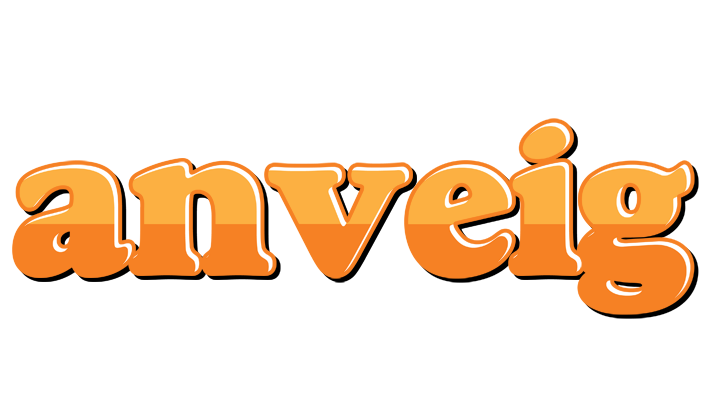 Anveig orange logo