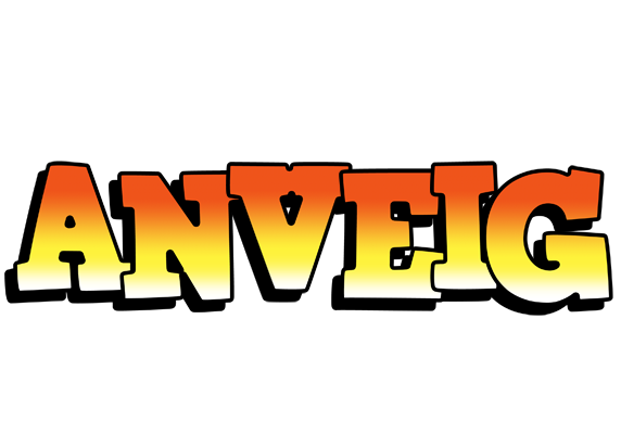 Anveig sunset logo