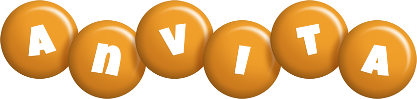 Anvita candy-orange logo