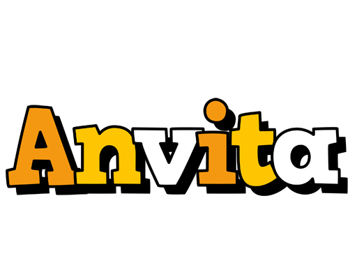 Anvita cartoon logo