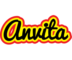 Anvita flaming logo