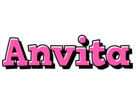 Anvita girlish logo