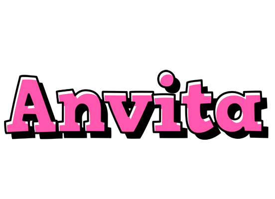 Anvita girlish logo