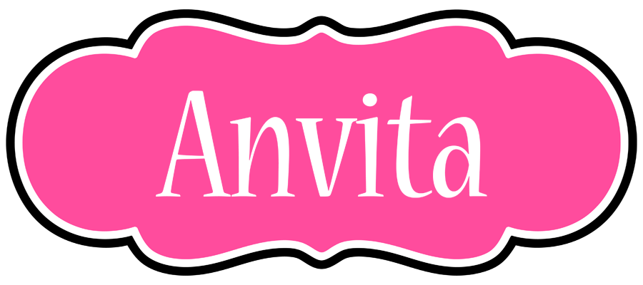Anvita invitation logo
