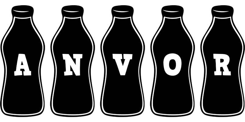 Anvor bottle logo