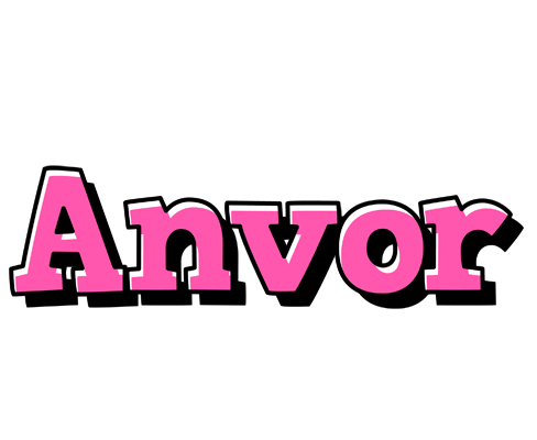 Anvor girlish logo