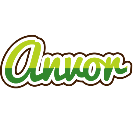 Anvor golfing logo