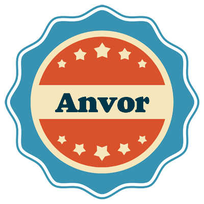 Anvor labels logo