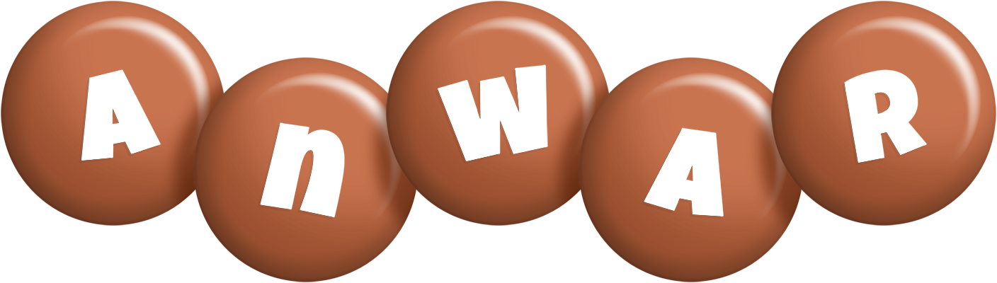 Anwar candy-brown logo