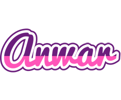 Anwar cheerful logo