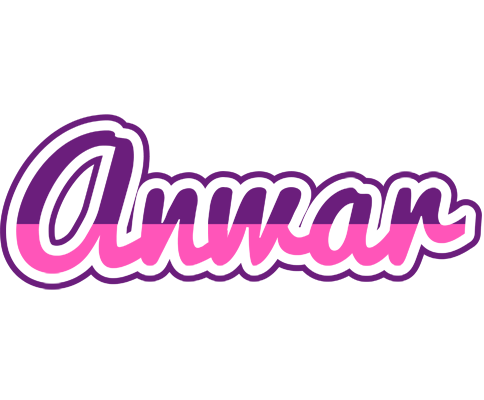 Anwar cheerful logo