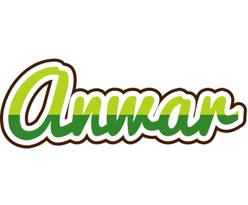 Anwar golfing logo