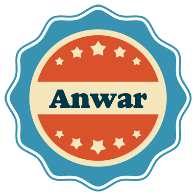 Anwar labels logo