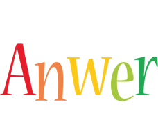 Anwer birthday logo