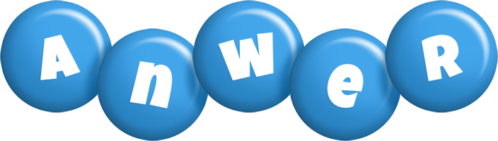 Anwer candy-blue logo