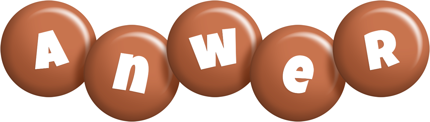 Anwer candy-brown logo