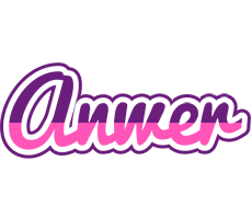 Anwer cheerful logo