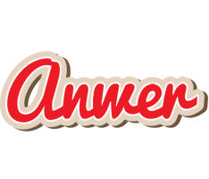 Anwer chocolate logo