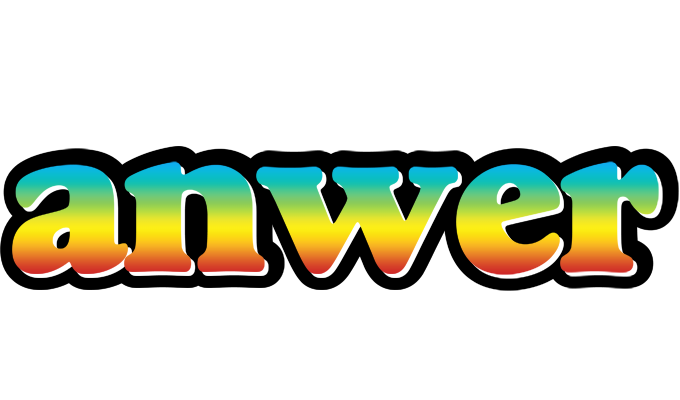 Anwer color logo