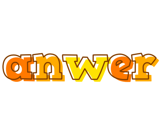 Anwer desert logo